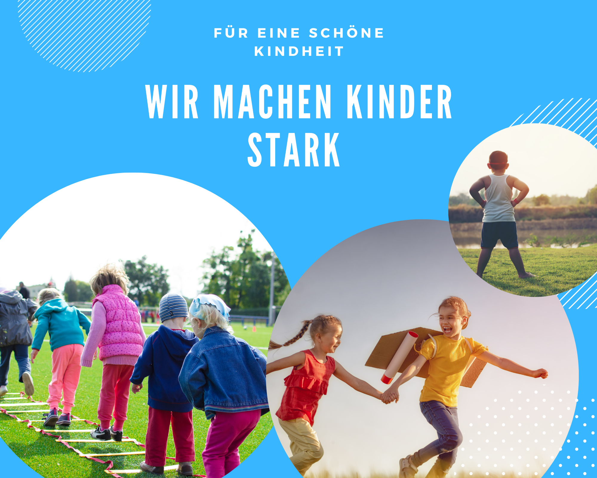 Orange Kreise schwarz und weiß Fotos Familie Collage